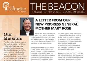 A Letter From Our New Prioress General Mother Mary Rose